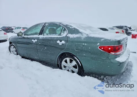 2005 Lexus Es 330 from USA, damaged, VIN JTHBA30GX55114701